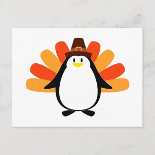Penguin Pilgrim Turkiet-moset Vykort