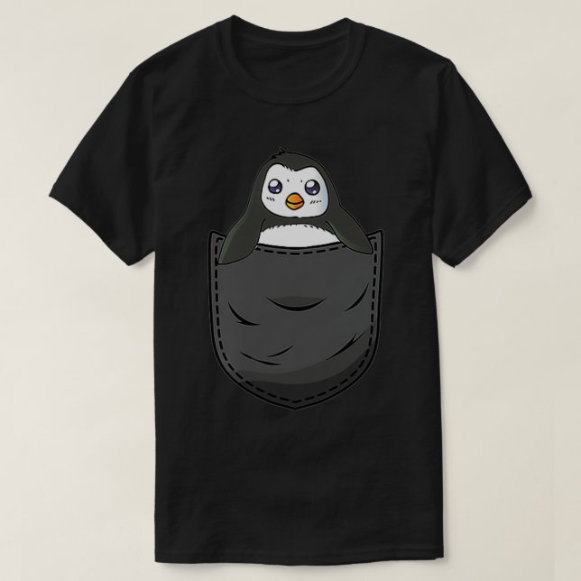 Penguin Pocket T Shirt (Design framsida)