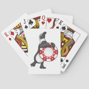 Penguin Poker chip Casinokort