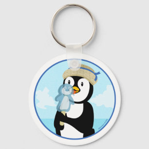 Penguin Popsicle Nyckelring