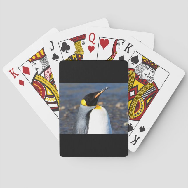 Penguin Porträtt Casinokort (Baksidan)