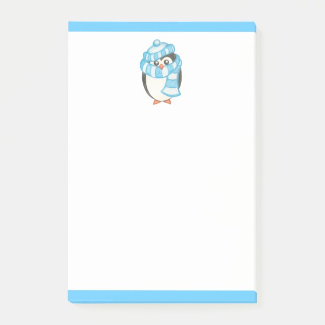 Penguin Post It Notes Notepad  Post-it Block (Framsida)