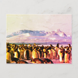 PENGUIN POSTCARD Helgdag-vykort Helg Vykort