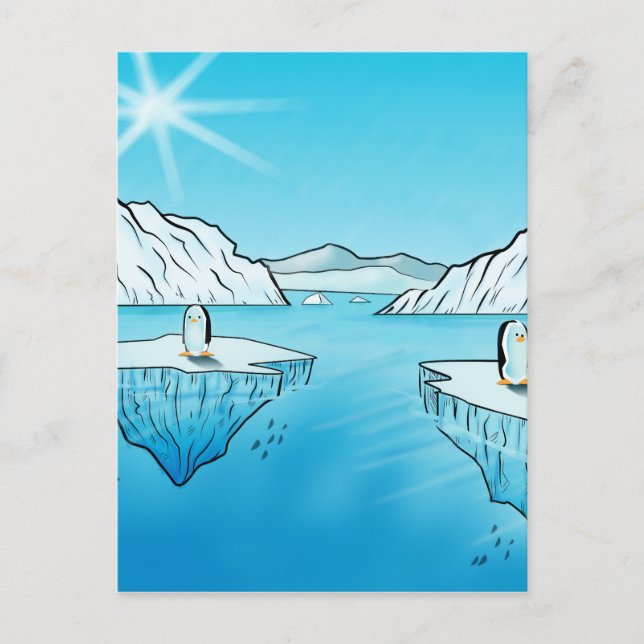 Penguin-produkter Vykort (Framsida)