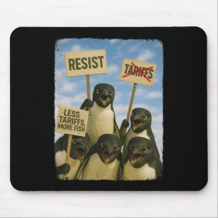 Penguin Protest against Tarrifs March Activism Rol Musmatta