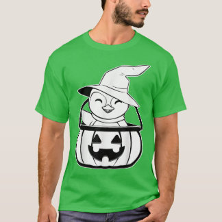 Penguin Pumpkin Lazy Halloween Costume Animal Jack T Shirt