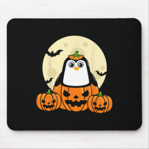 Penguin Pumpkin Måne Fladdermöss Costume Cute Easy Musmatta