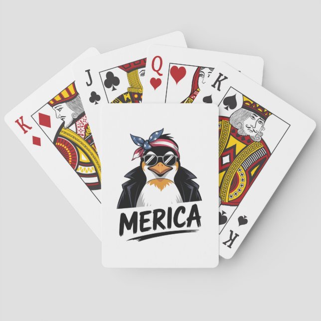 Penguin Resistent Penguins protesttest mot Casinokort (Baksidan)