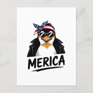Penguin Resistent Penguins protesttest mot Meddelande Vykort