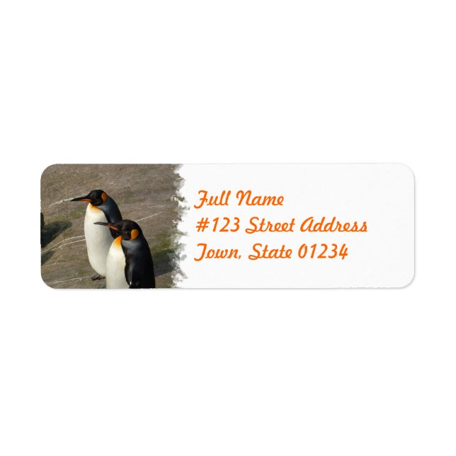 Penguin-returadressetikett Returadress Etikett (Framsidan)