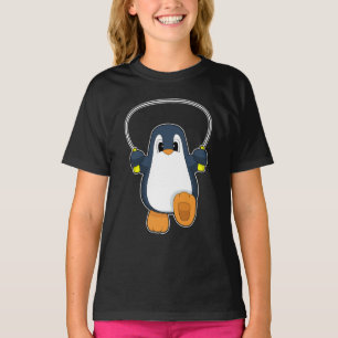 Penguin Rope hoppar över jumprep T Shirt