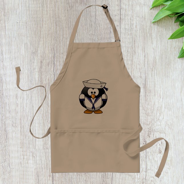 Penguin Sailor Apron Förkläde (Skapare uppladdad)