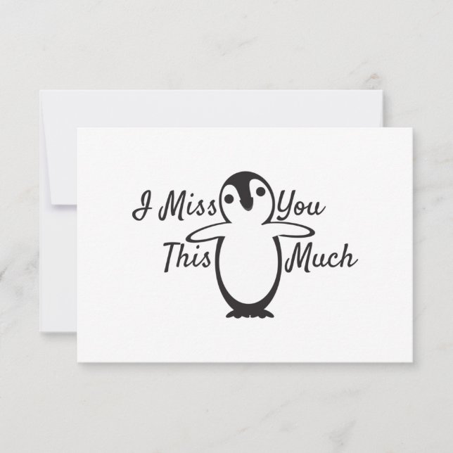 Penguin saknar dig så mycket (Framsida)