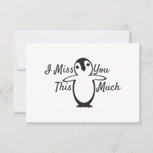 Penguin saknar dig så mycket