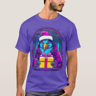 Penguin Santa Penguin Pajamas T Shirt