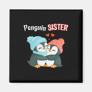 Penguin Sister - Syskon Funny & Cute Daught Magnet