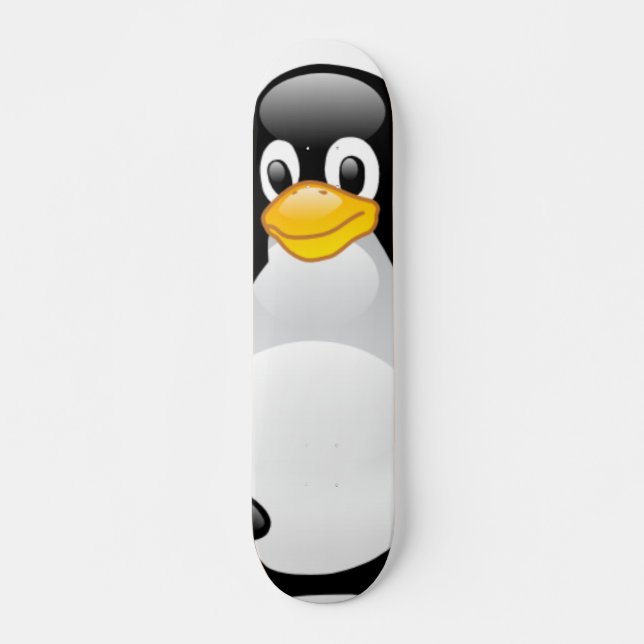 Penguin Skateboard Bräda 20 Cm (Framsida)