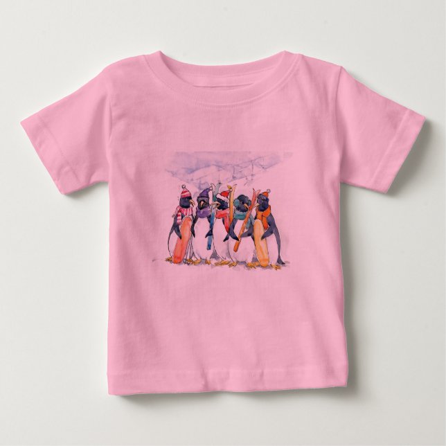 Penguin Ski Team Tee Shirt (Framsida)