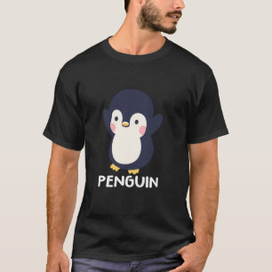 Penguin skjorta för pojkar eller flickor Söt ping T Shirt
