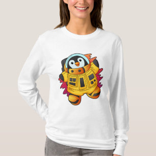Penguin som astronaut i Kostym T Shirt