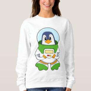 Penguin som Astronaut med Costume T Shirt