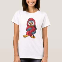 Penguin som brandsläckare med brandsläckare t shirt