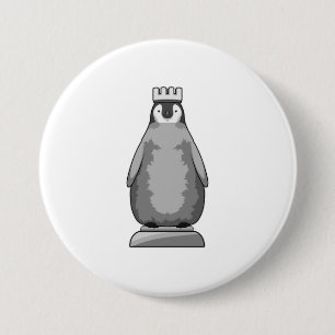 Penguin som Chess biet Kung Knapp