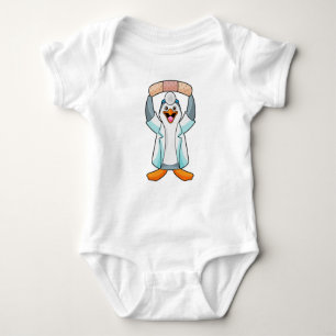 Penguin som Doktor med gips T Shirt