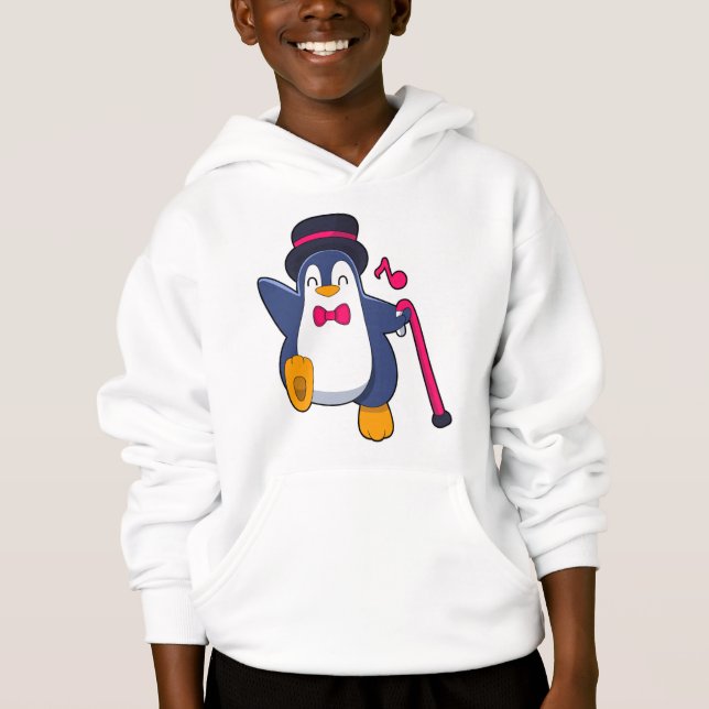 Penguin som Groom med Tie T Shirt (Framsida)