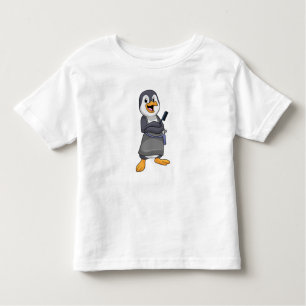 Penguin som Hair stylist med Comb T Shirt