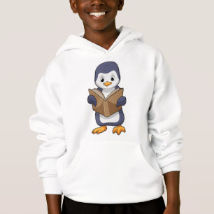 Penguin som Nerd med Bok T Shirt