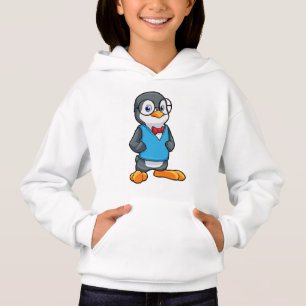 Penguin som Nerd med glasögon T Shirt