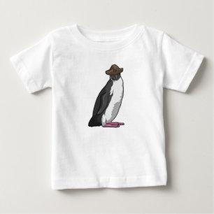 Penguin som Pirat med Hat T Shirt