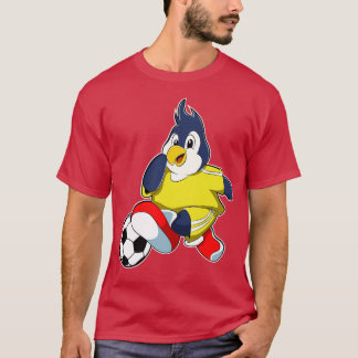 Penguin som spelare i boll 3 t shirt