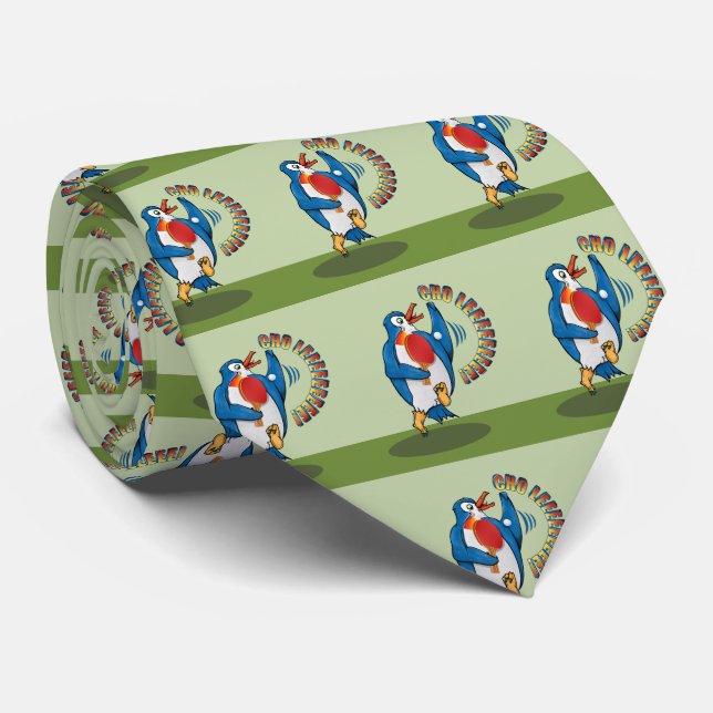 Penguin Spela bord tennis cho le Slips (Rullad)