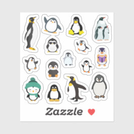 Penguin Stickers Klistermärken