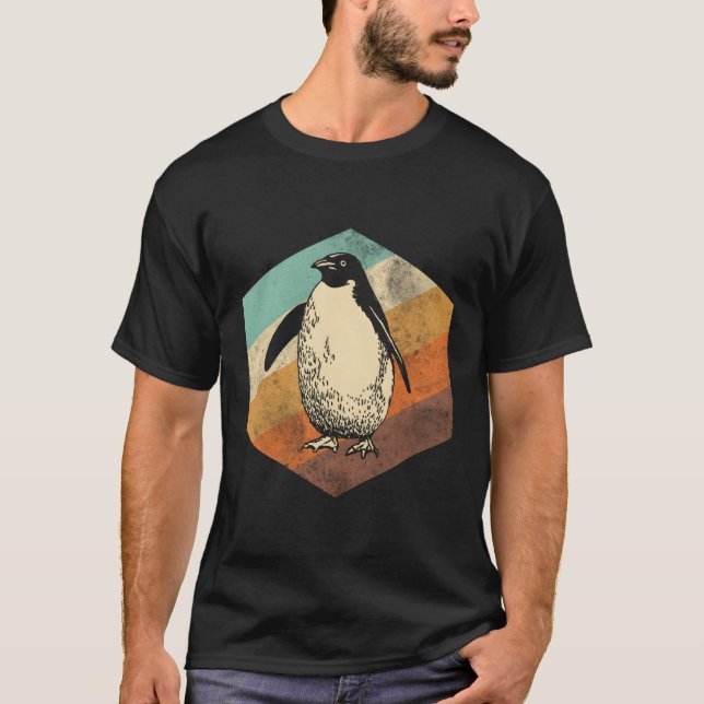 Penguin Stil Penguin T Shirt (Framsida)