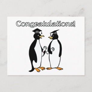 Penguin Studenter Vykort