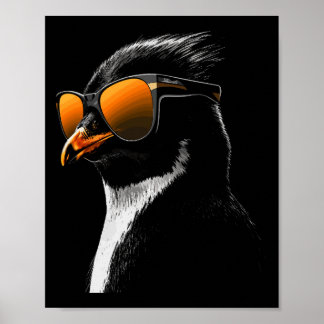 Penguin Sunglass Poster