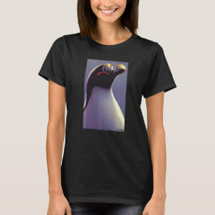 Penguin Sunglasses Vild Animal Bird Sea Bird South T Shirt