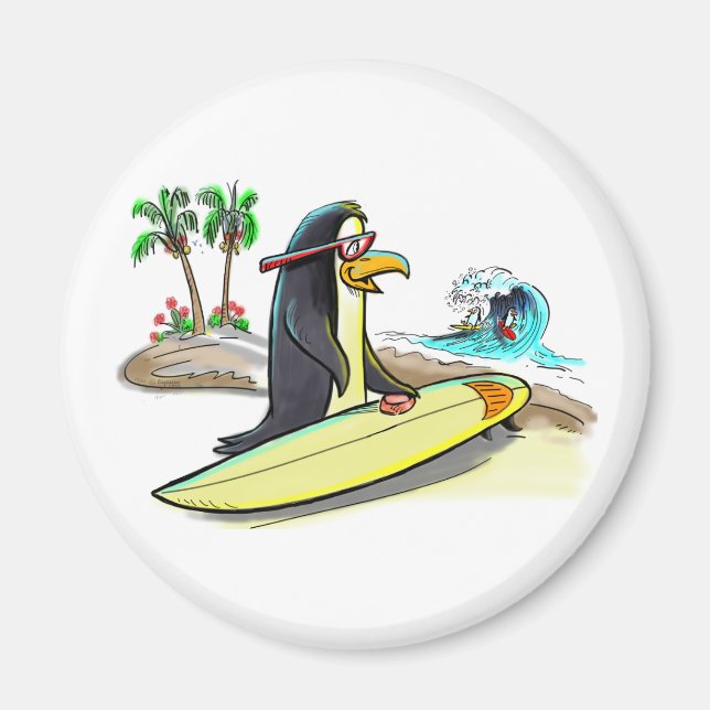 pEnGuin sUrFeR Magnet (Framsidan)