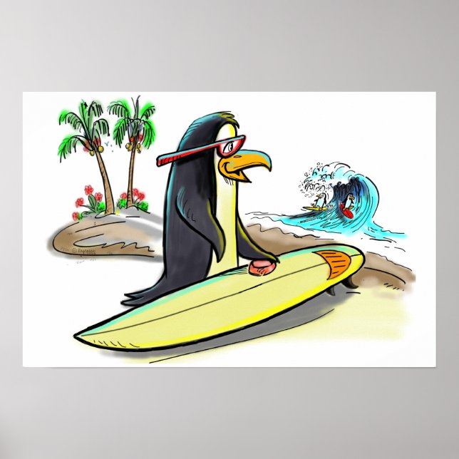 pEnGuin sUrFeR Poster (Framsidan)