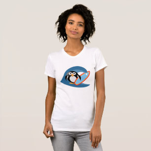 Penguin surfer t-shirt