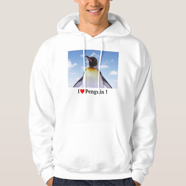 Penguin Sweatshirt Med Luva (Framsida)