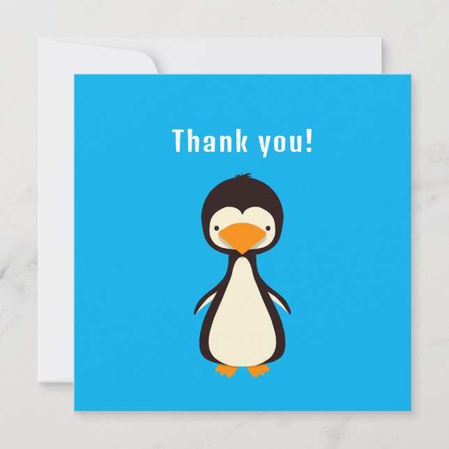 Penguin Tack Inbjudningar (Framsida)