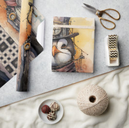 Penguin Tall steampunk 1 Penguianos Presentpapper
