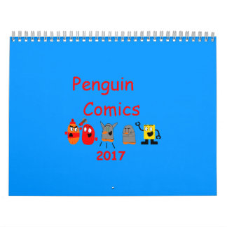 Penguin Tecknads 2017-kalender Kalender