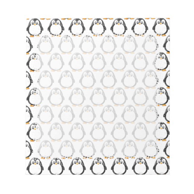 Penguin Teckning Anteckningsblock (Framsida)