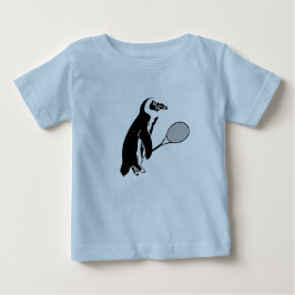 Penguin Tennis Baby T-Shirt