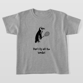 Penguin Tennis Player T Shirt